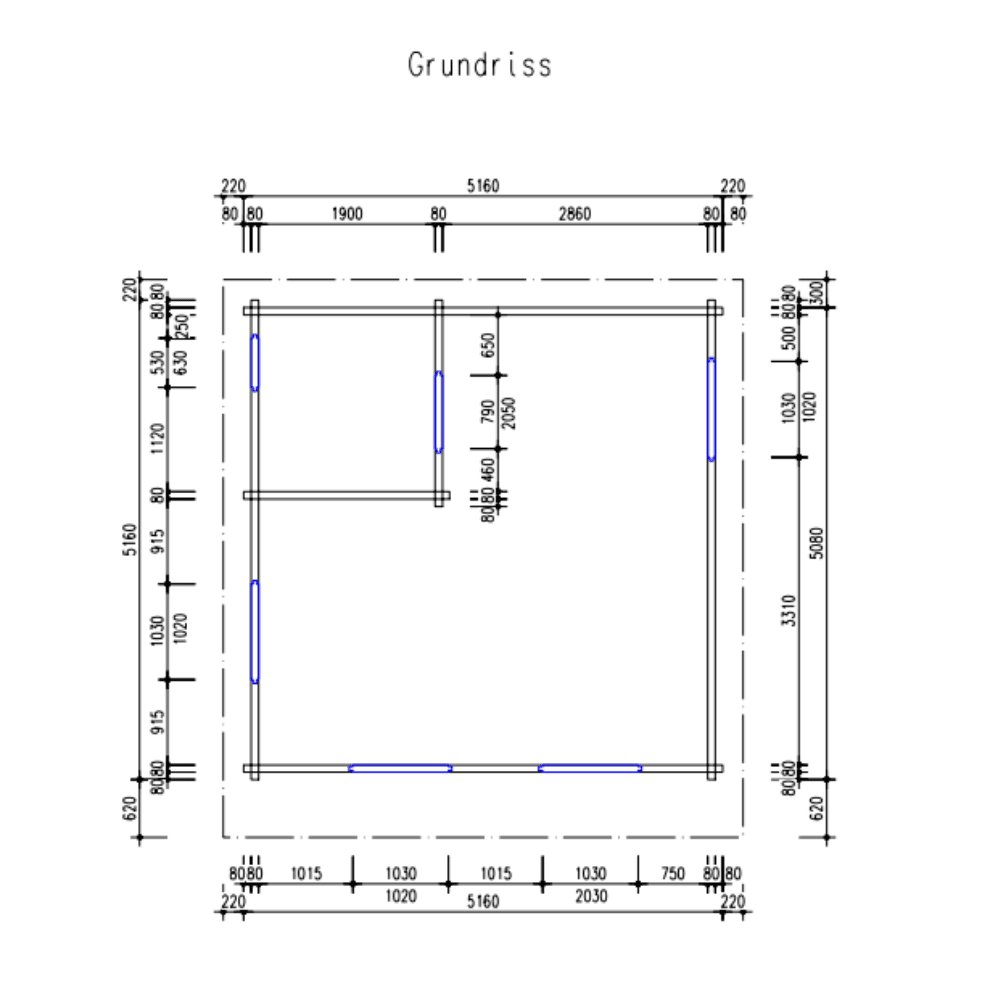 Bregenz 500x500-80 25m2 Bregenz 500x500-80 25m2