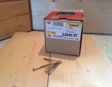 Holzschrauben-Torx 3,5x45mm 500stk.