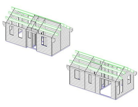 Randegg Satteldach 1250x650 80mm 81,25m²
