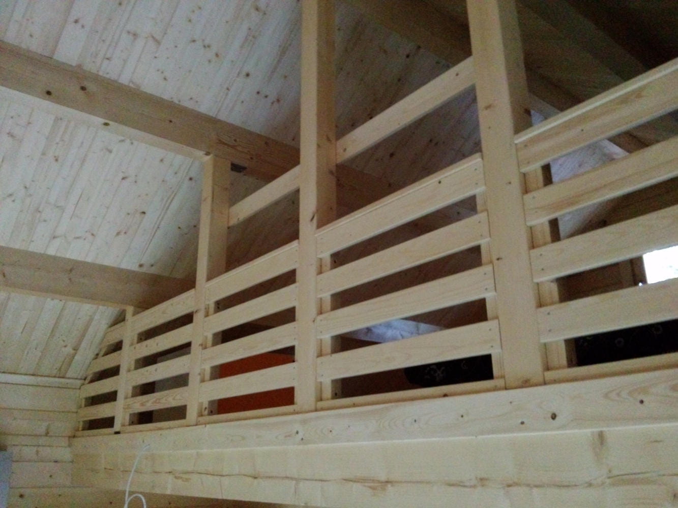 Ibiza Satteldach 460x460-44 mit Schlafboden