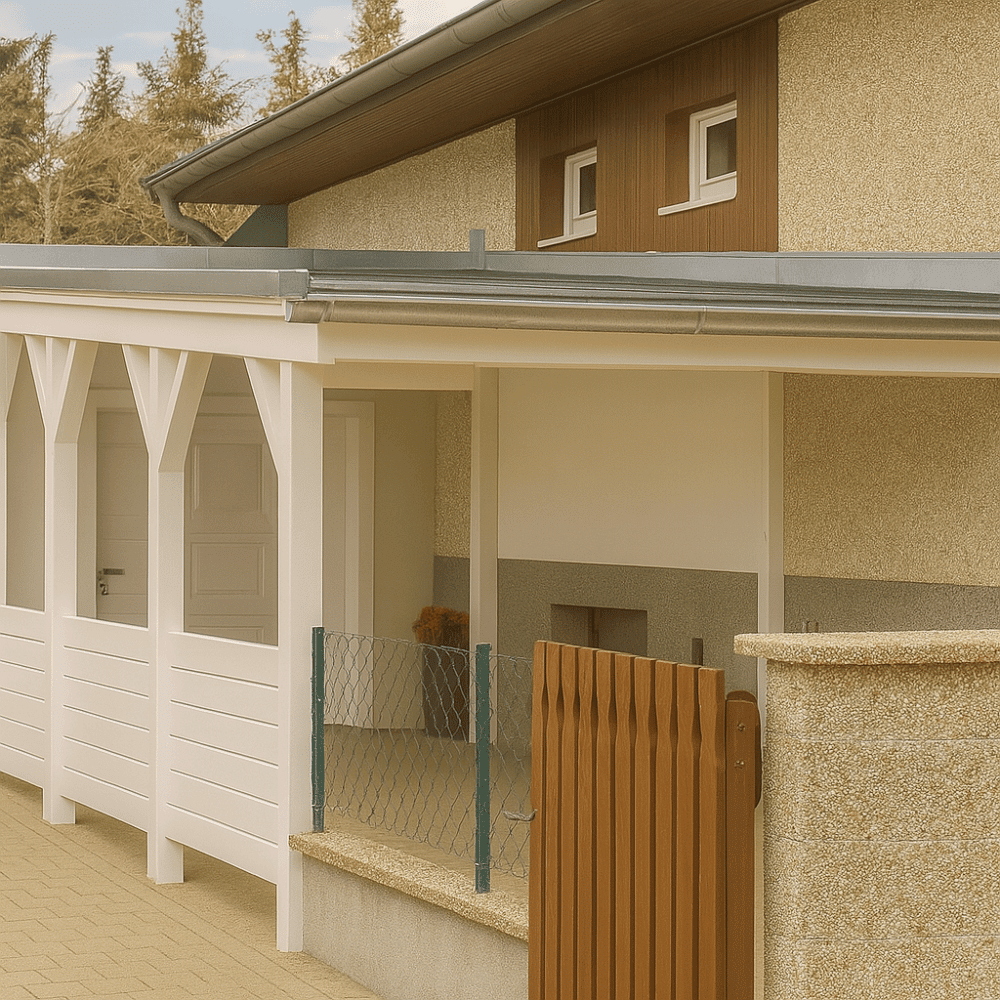 Carport Pultdach 2002 400x700cm