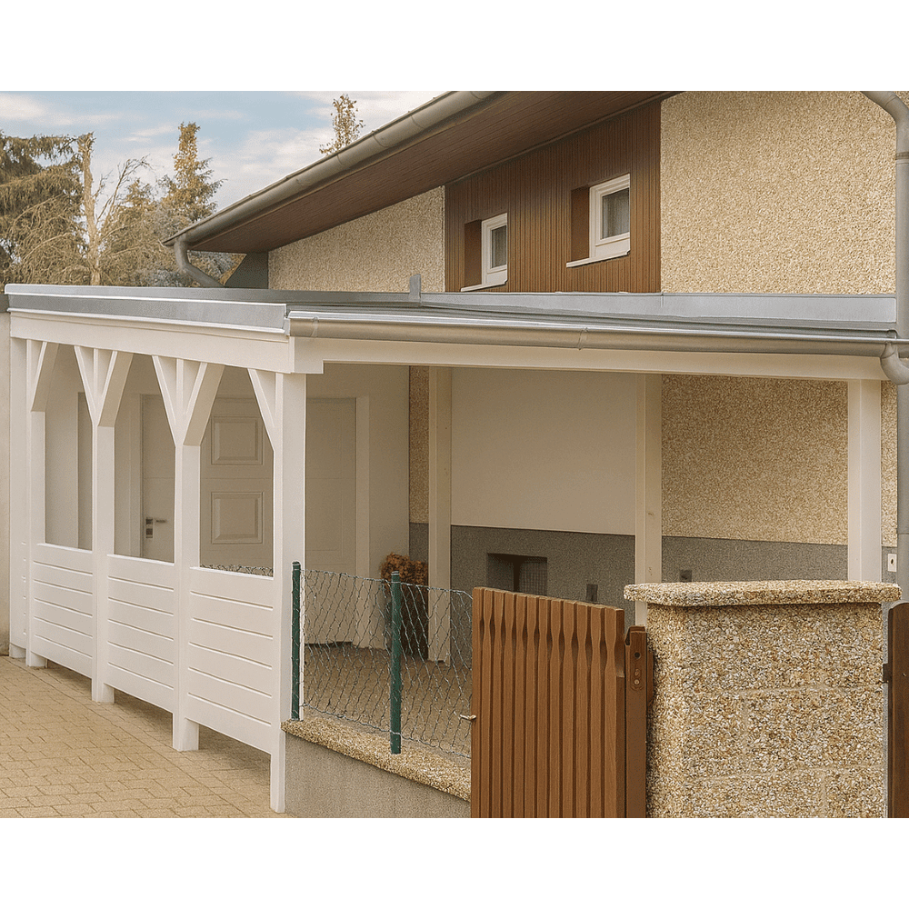 Carport Pultdach 2002 400x700cm