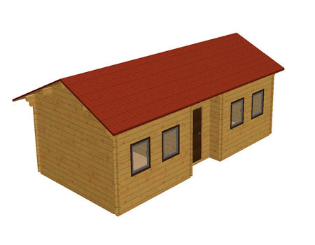 Venedig II Satteldach 500x1000 44mm