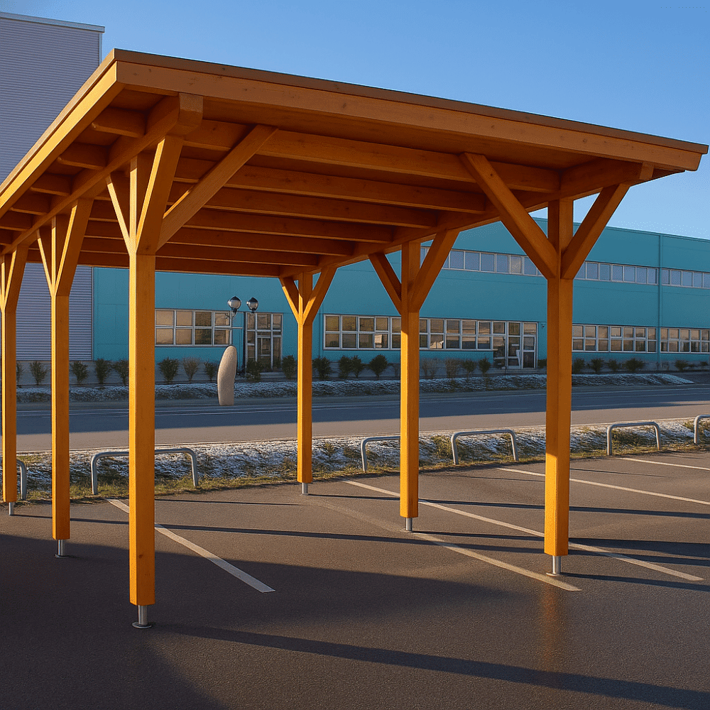 Carport-Pultdach 1102 350x550cm