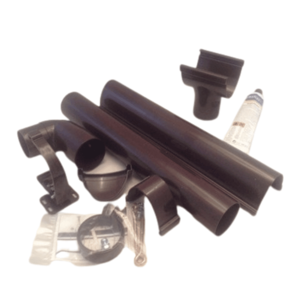 Duplex Dachrinnenset bis 4m